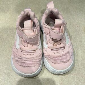 Pink vans sneakers toddler/baby